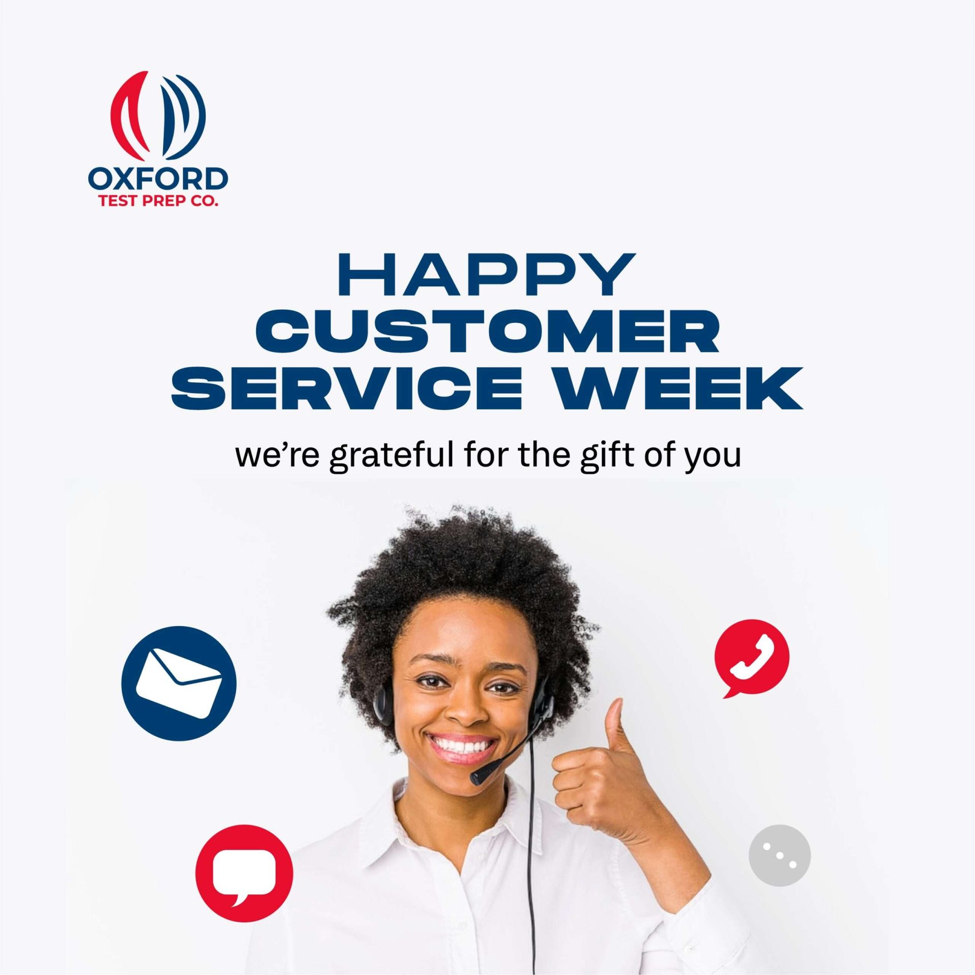 customer service week, customer service, study abroad, college